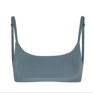 SKIMS COTTON JERSEY SCOOP BRALETTE